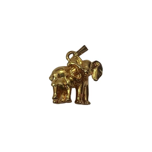 Lenox Treasures Tender Hearts Elephant Trinket Box with Pendant Charm EUC - Picture 9 of 9